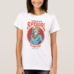 Camiseta Supergirl Drama Livre Em Minha Cidade