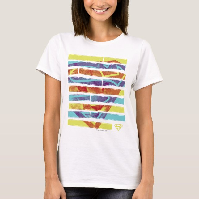 Camiseta Supergirl Filmstrip (Frente)