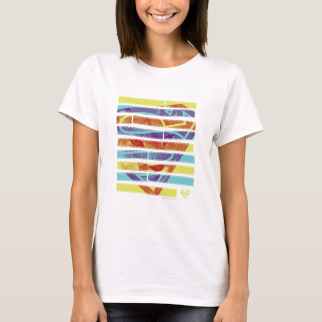 Camiseta Supergirl Filmstrip (Frente)