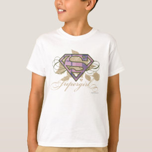 Camiseta Supergirl Flowers