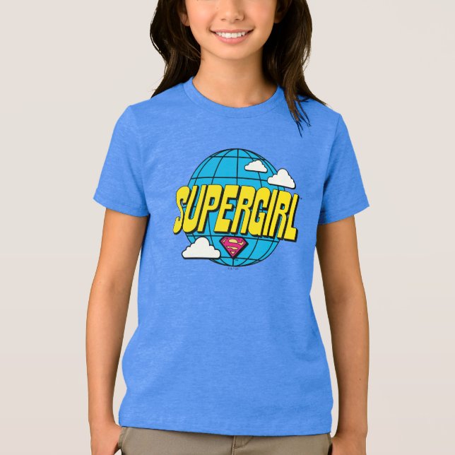 Camiseta Supergirl Global Pop Graphic (Frente)