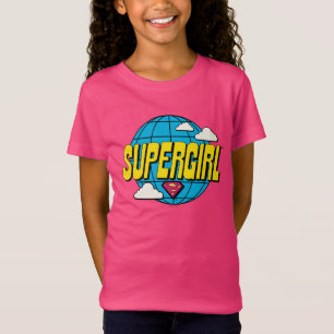 Camiseta Supergirl Gráfico Pop Global