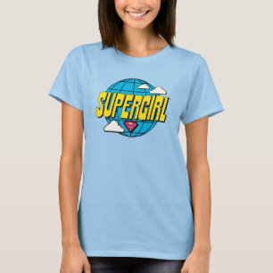 Camiseta Supergirl Gráfico Pop Global