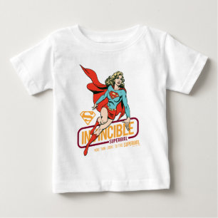 Camiseta Supergirl Invencível - Gráfico Retroativo
