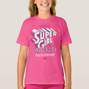 Camiseta Supergirl Metropolis University, Departamento de a