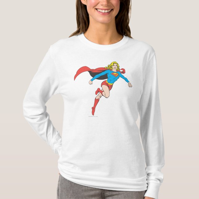 Camiseta Supergirl Pose 1 (Frente)