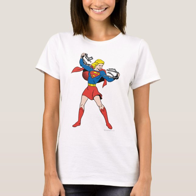 Camiseta Supergirl Pose 10 (Frente)