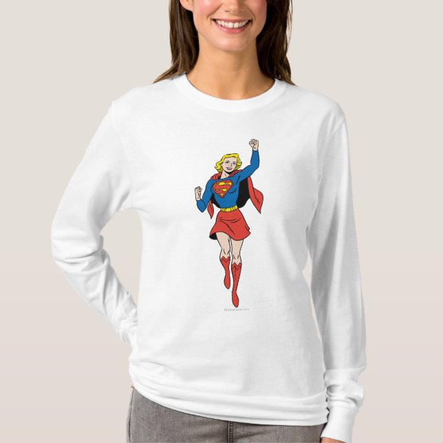 Camiseta Supergirl Pose 4 (Frente)