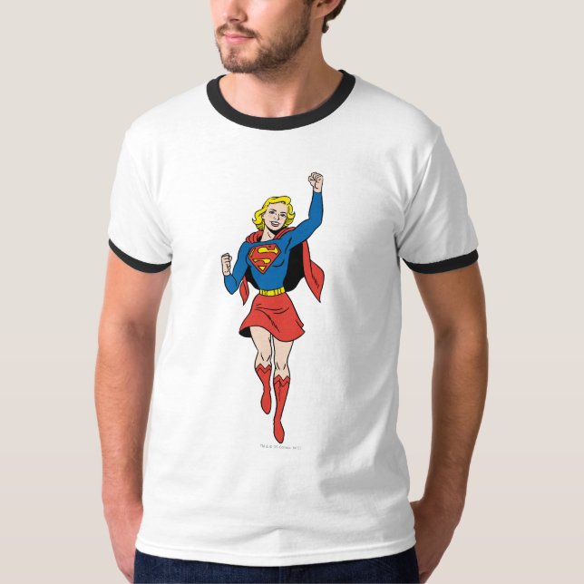 Camiseta Supergirl Pose 4 (Frente)