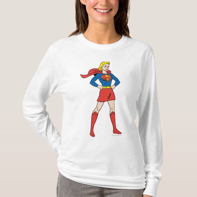 Camiseta Supergirl Pose 7 (Frente)