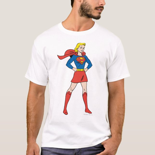 Camiseta Supergirl Pose 7 (Frente)