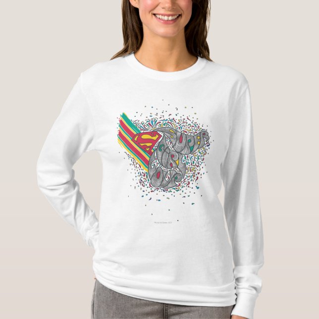 Camiseta Supergirl Random World 2 (Frente)