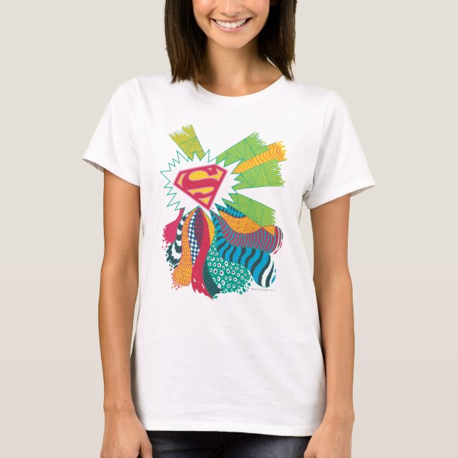 Camiseta Supergirl Random World 3 (Frente)