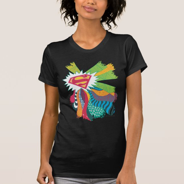Camiseta Supergirl Random World 3 (Frente)