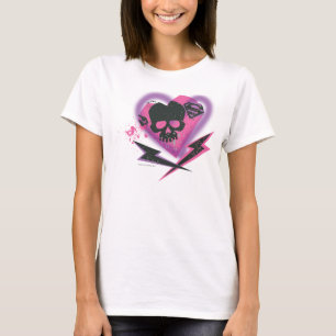 Camiseta Supergirl Skulls and Lightning