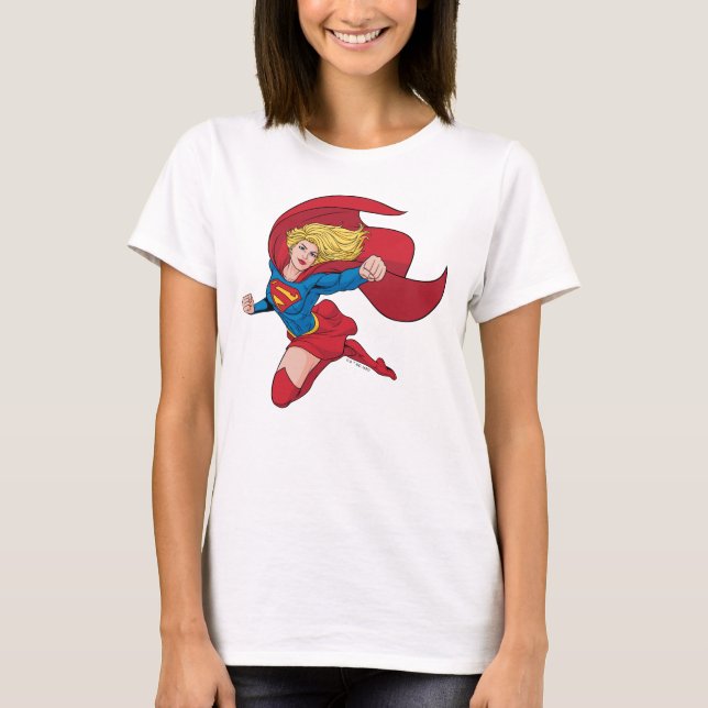 Camiseta Supergirl Stance Adorável (Frente)