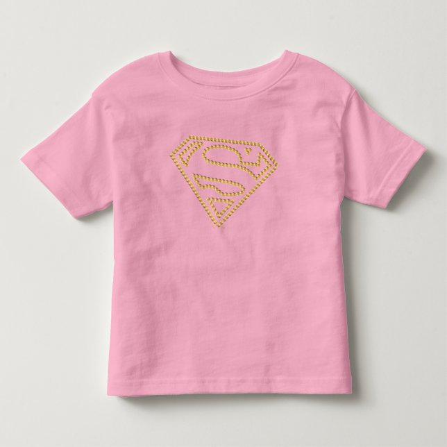 Camiseta Supergirl Studed S-Shield (Frente)