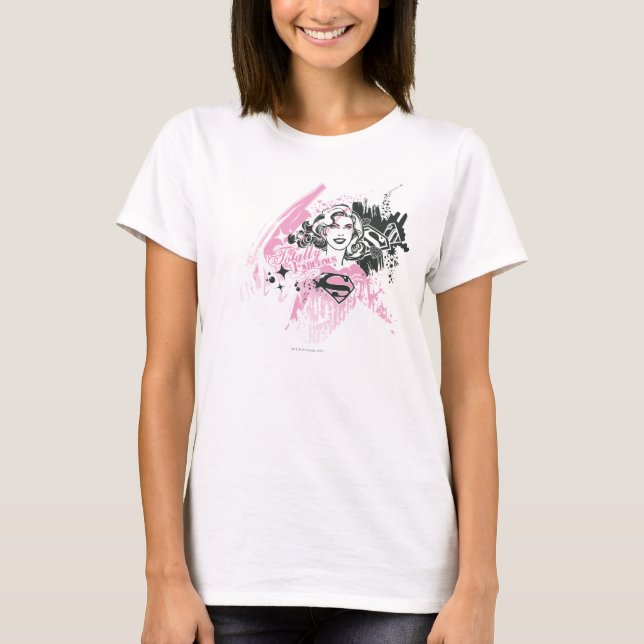 Camiseta Supergirl Totalmente Fabulosa (Frente)