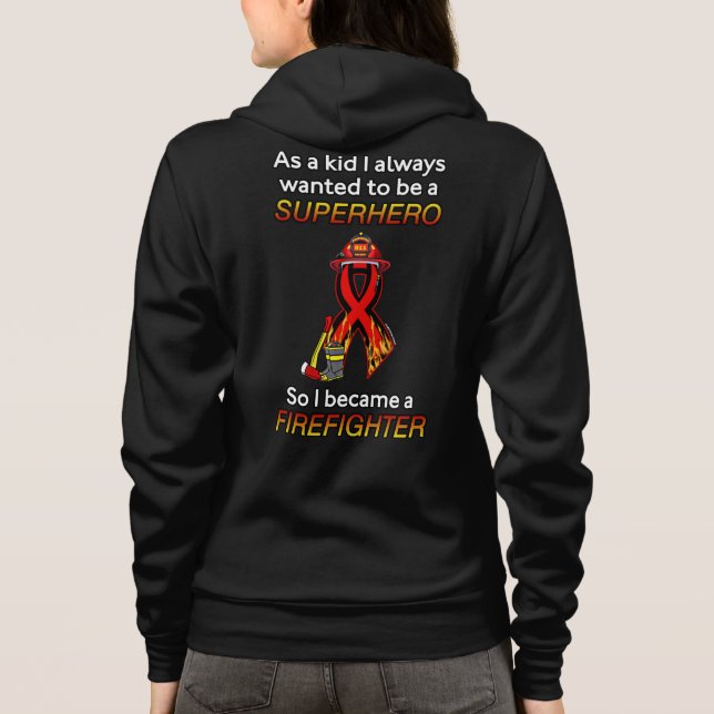Camiseta SUPERHERO...Bombeiro (Verso)