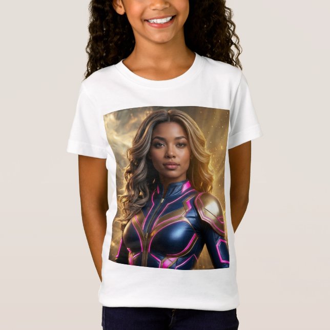 CAMISETA SUPERHERO - FANTASY SCI-FI (Frente)