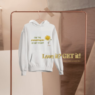 Camiseta SUPERHERO Hoodie da poeta Adiela Akoo