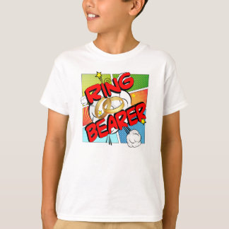 Camiseta Superherói Ring Bearer