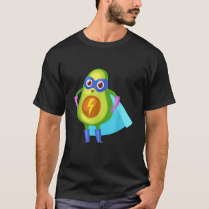 Camiseta Superheroína super-alimentar do Avocado Superpotên