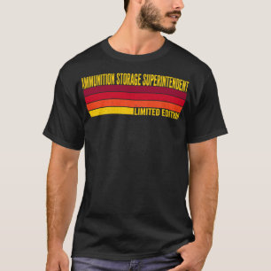Camiseta Superintendente de armazenamento de munições