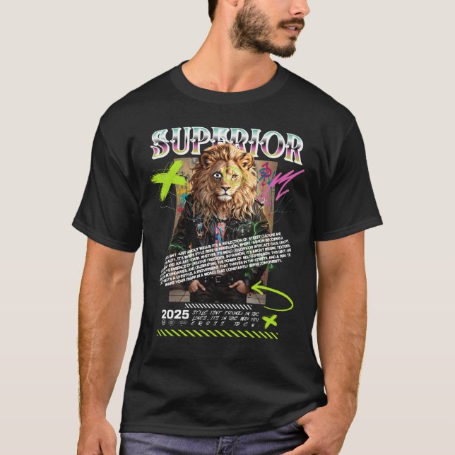 Camiseta Superior - Urban Jungle Rebellion (Frente)