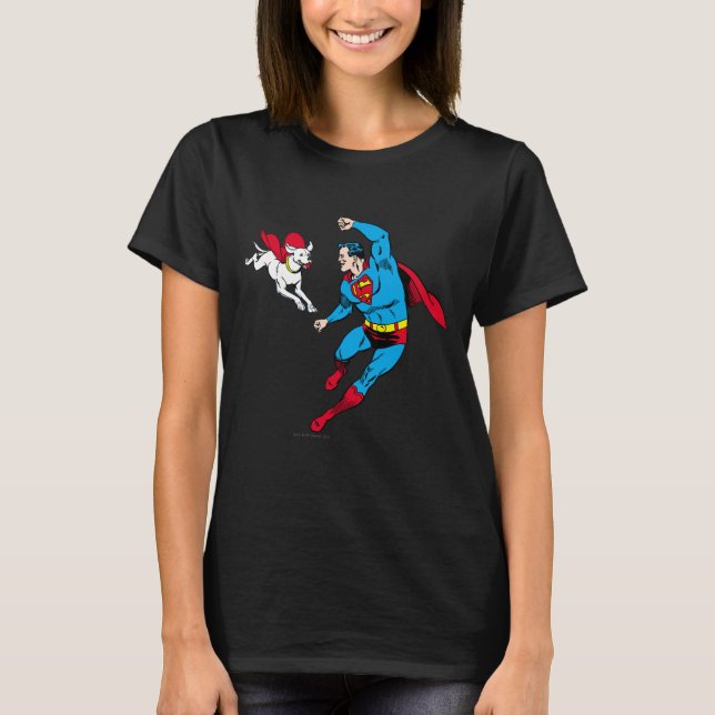 Camiseta Superman e Krypto 2 (Frente)