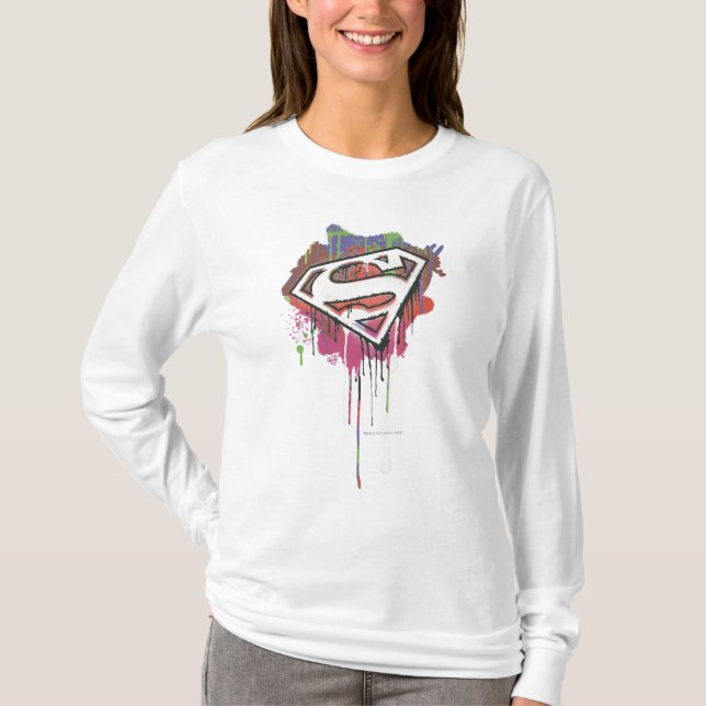 Camiseta Superman Estilizado | Logotipo de innocência torci (Frente)