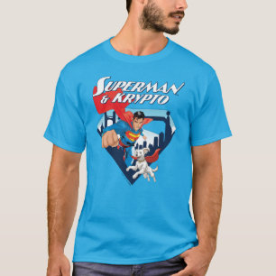 Camiseta Superman & Krypto Soar