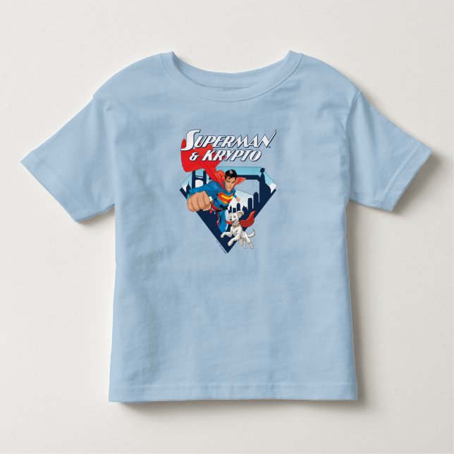 Camiseta Superman & Krypto Voam (Frente)