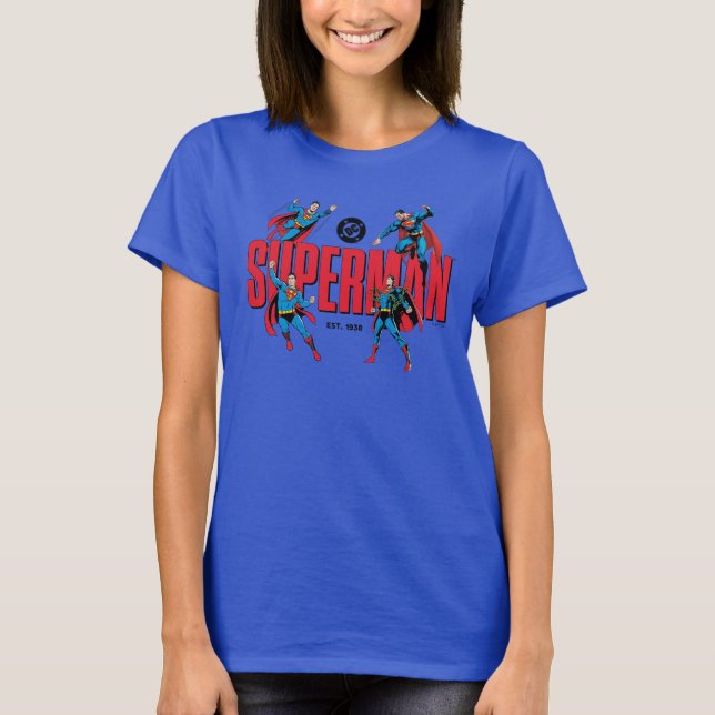 Camiseta Superman Legends Forever Graphic (Frente)