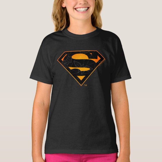 Camiseta Superman | Logotipo inspirado no Halloween (Frente)