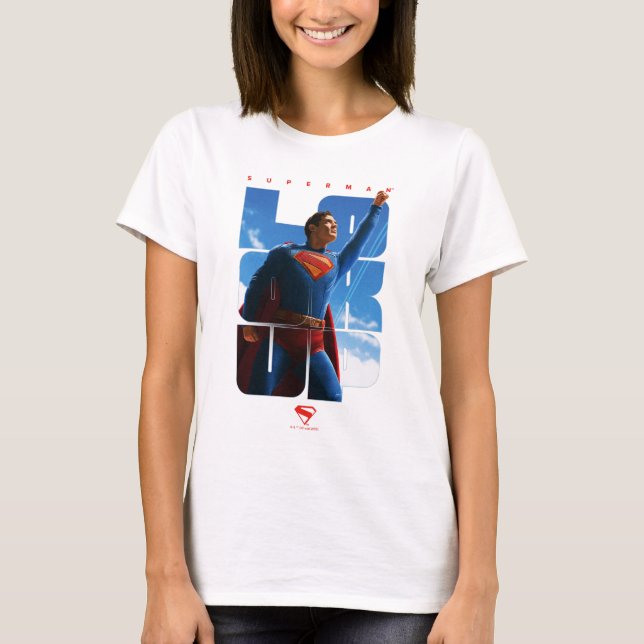 Camiseta Superman Procure Pose (Frente)