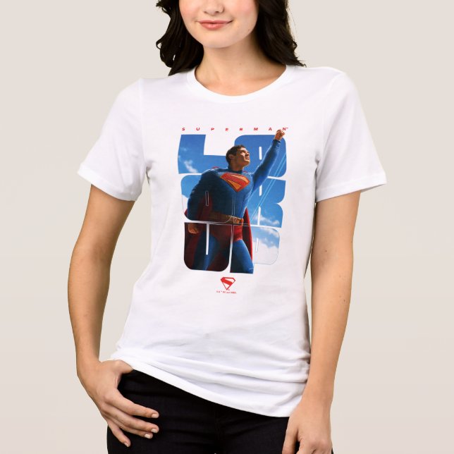 Camiseta Superman Procure Pose (Frente)