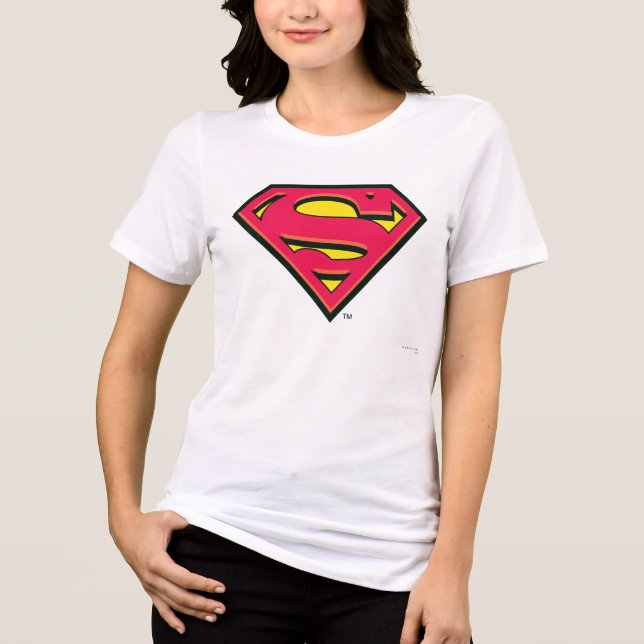 Camiseta Superman S-Shield | Logotipo clássico (Frente)