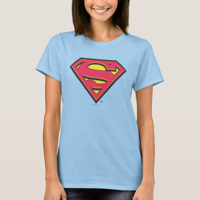 Camiseta Superman S-Shield | Logotipo clássico (Frente)