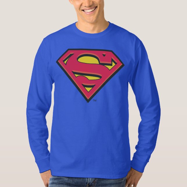 Camiseta Superman S-Shield | Logotipo clássico (Frente)