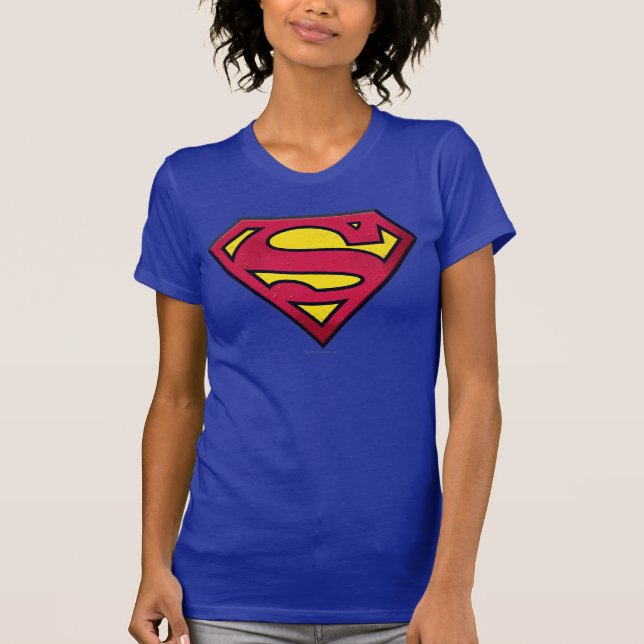 Camiseta Superman S-Shield | Logotipo de diafragma (Frente)
