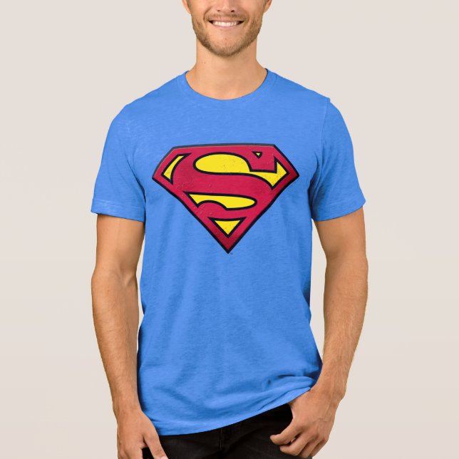 Camiseta Superman S-Shield | Logotipo de diafragma (Frente)
