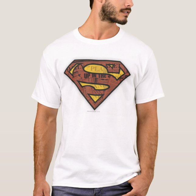 Camiseta Superman S-Shield | Logotipo do jornal (Frente)