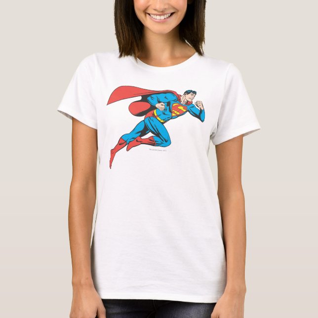 Camiseta Superman salta direito (Frente)