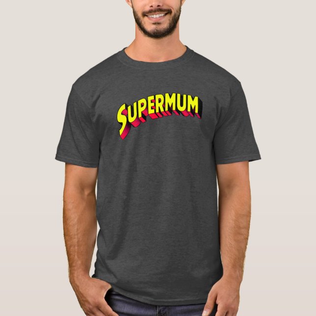 Camiseta SUPERMUM friend (Frente)