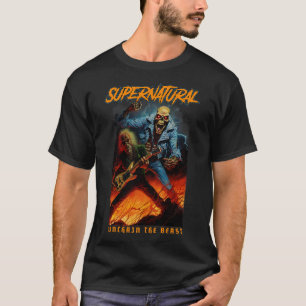 Camiseta Supernatural Heavy Rock Death Metal