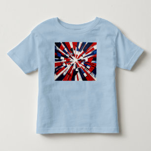 Camiseta Supernova Pop – Explosão Geométrica Abstrata