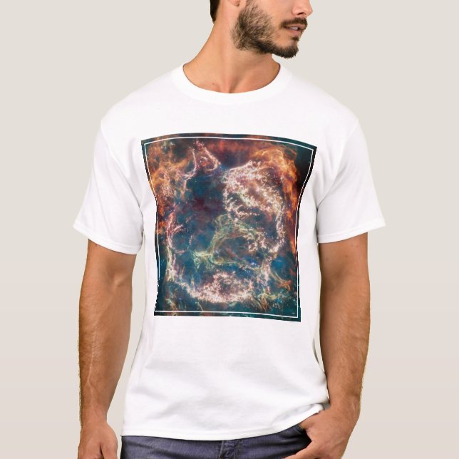 Camiseta Supernova Remeteu Cassiopeia A. (Frente)
