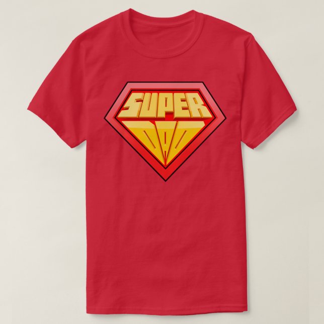 Camiseta SuperPai (Frente do Design)