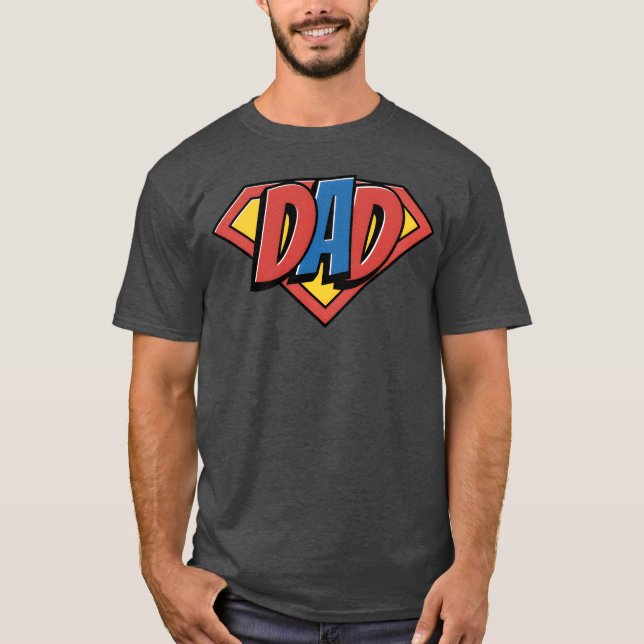 Camiseta SuperPai ama amigos (Frente)
